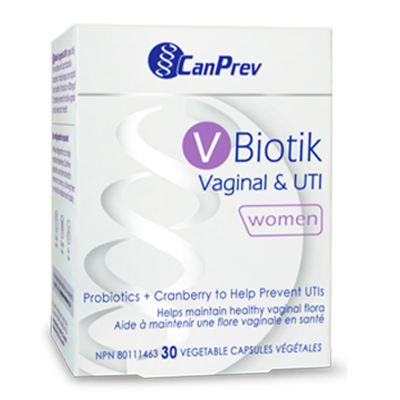 CanPrev VBiotik Vaginal & UTI (30 VCaps)