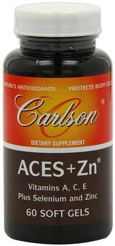 Carlson Aces + Zn 60 Softgels Image 1