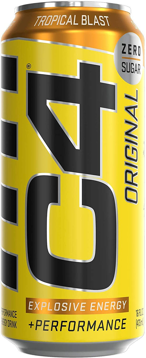 Cellucor C4 Carbonated Drink - Tropical Blast 473 mL Image 1
