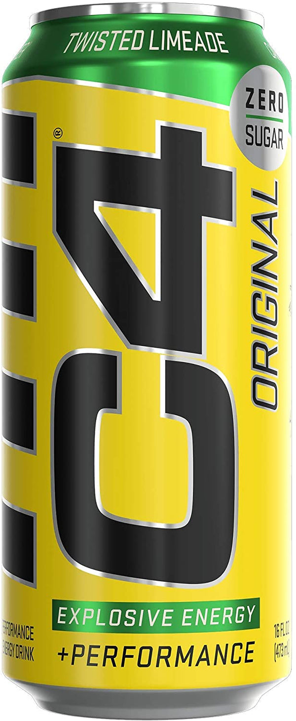 Cellucor C4 Carbonated Drink - Twisted Limeade 473 mL Image 1
