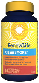 Renew Life CleanseMORE VCaps – Natural Colon Support