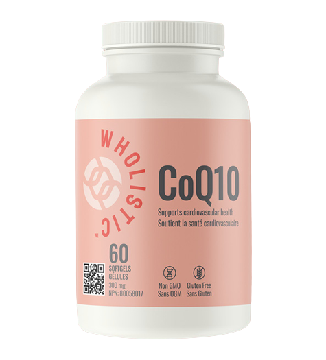 Wholistic CoQ10 (60 Softgels)