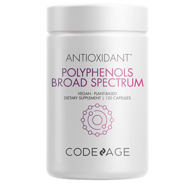 Codeage Antioxidant Polyphenols Broad Spectrum 120 Capsules Image 1