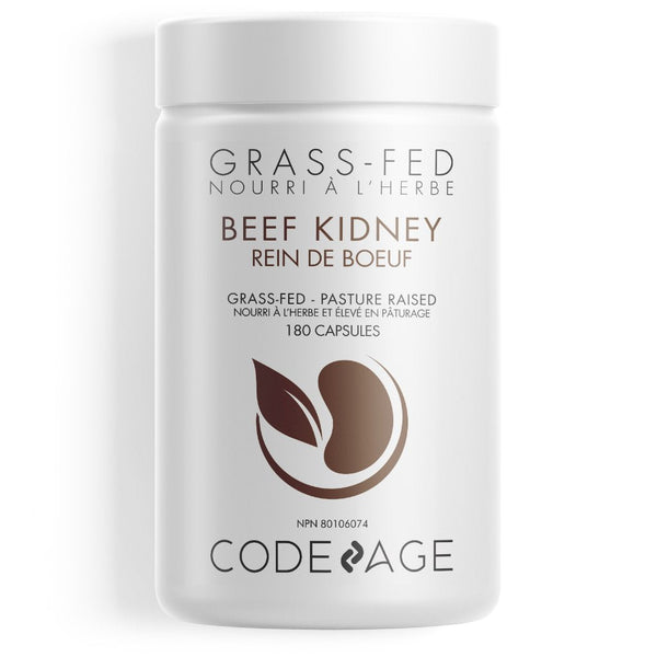 Codeage Grass Fed Beef Kidney 180 Capsules Image 1