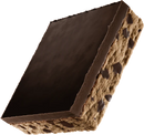Mid-Day Squares Cookie Dough bar, offering a perfect balance of creamy dough and chocolate for a satisfying treat.