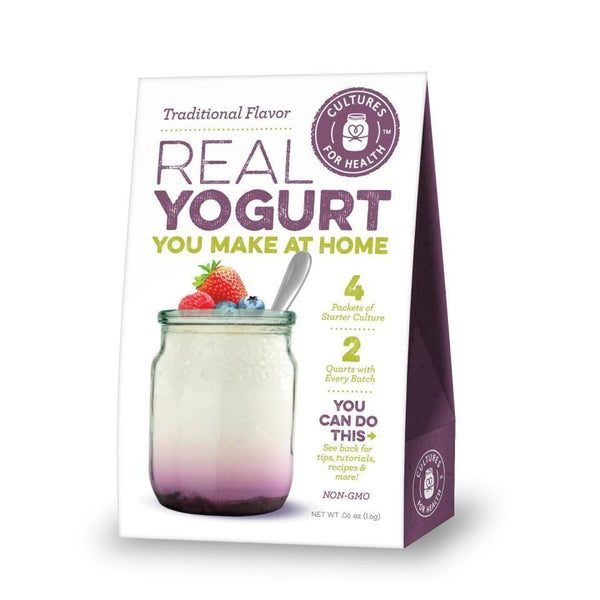 Cultures For Health Yogurt Starter Culture - Traditional Flavour 1.6 g Image 1