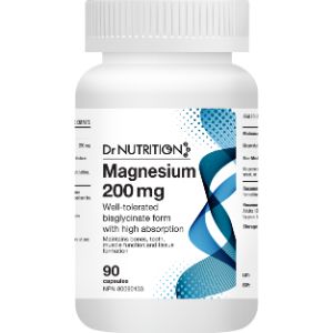 Dr.Nutrition360 Magnesium 200 mg (90 Capsules)