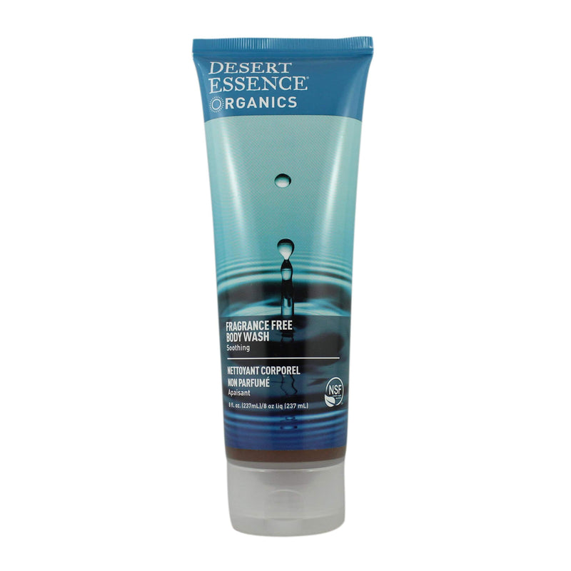 Desert Essence Fragrance Free Body Wash 237 mL Image 3