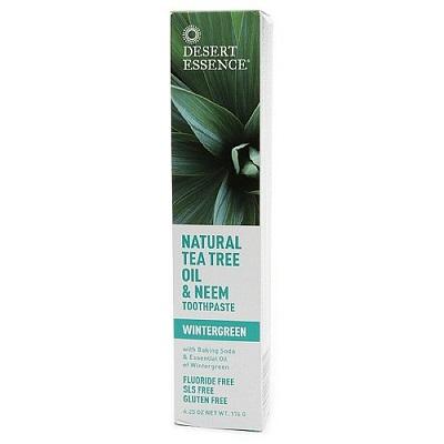 Desert Essence Natural Tea Tree Oil & Neem Toothpaste 176 g Image 1