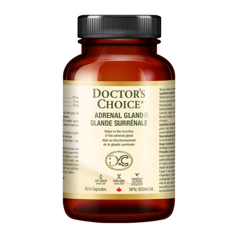 Doctor's Choice Adrenal Gland 200 mg 90 VCaps Image 1