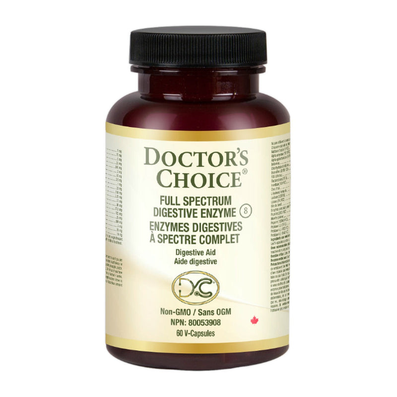 Doctor's Choice Full Spectrum Digestive Enzymes 60 VCaps Image 1