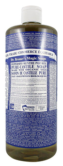 Dr. Bronner's 18-in-1 Pure-Castile Soap - Hemp Peppermint Image 5