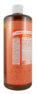 Dr. Bronner's 18-in-1 Pure-Castile Soap - Hemp Tea Tree Image 5