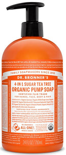 Dr. Bronner's 4-in-1 Organic Sugar Soap - Tea Tree Image 1