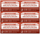 Dr. Bronner's All-One Pure-Castile Bar Soap - Hemp Eucalyptus Image 2