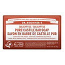 Dr. Bronner's All-One Pure-Castile Bar Soap - Hemp Eucalyptus Image 1
