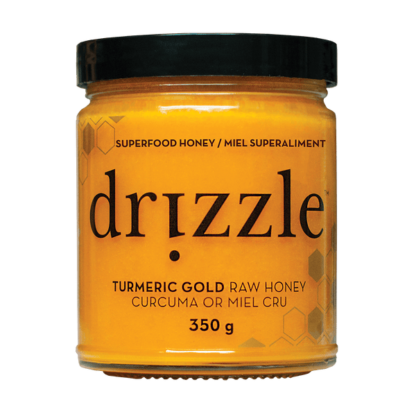 Drizzle Turmeric Gold Raw Honey 350 g Image 1
