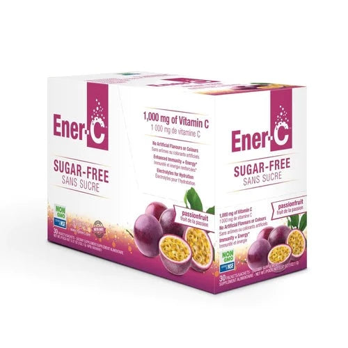 Ener-C Sugar-Free Vitamin C 1000 mg - Passionfruit (30 Packets)