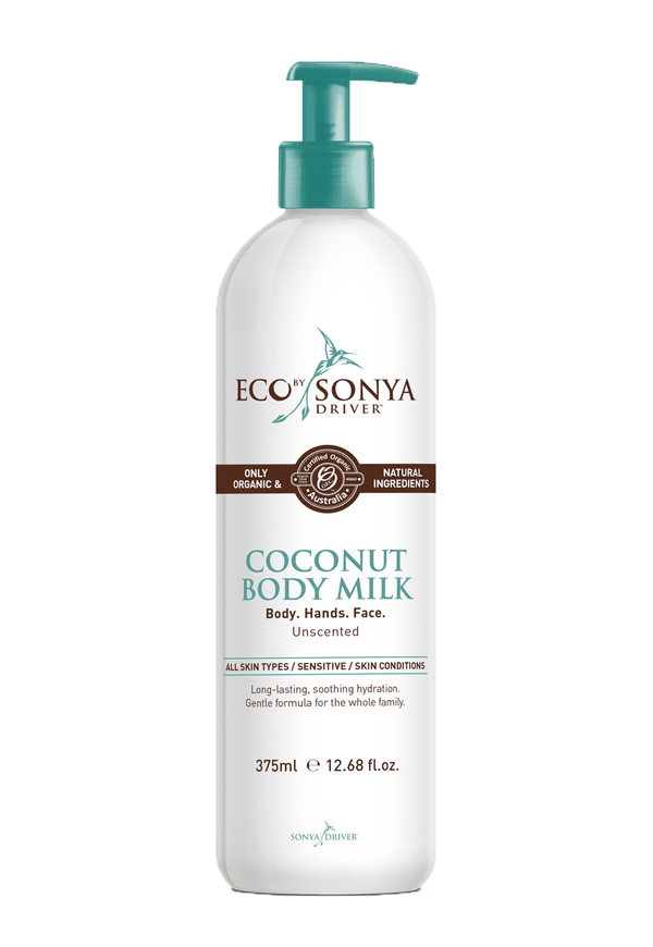 Eco By Sonya Driver Coconut Body Milk - Unscented 375 mL Image 1