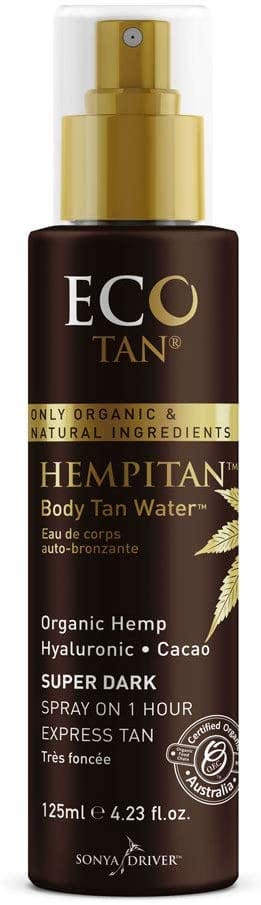 Eco Hempitan Body Tan Water - Super Dark 125 mL Image 1