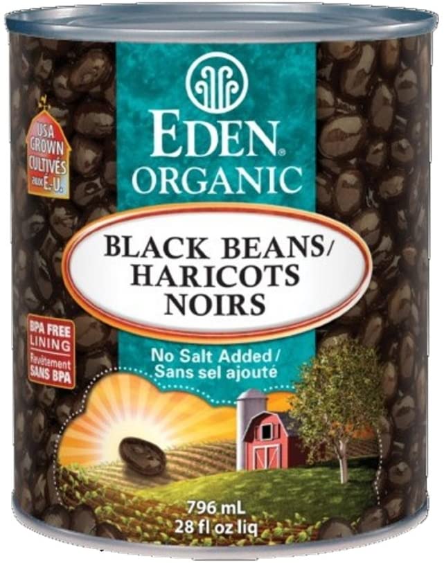 Eden Foods Organic Canned Black Beans Image 2