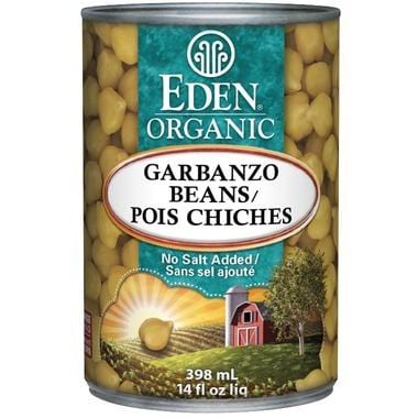 Eden Foods Organic Canned Garbanzo Beans Image 2