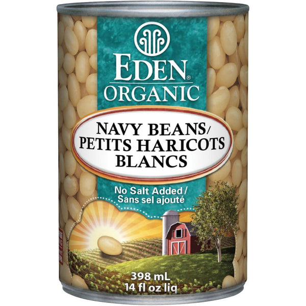 Eden Foods Organic Canned Navy Beans 398 mL Image 1