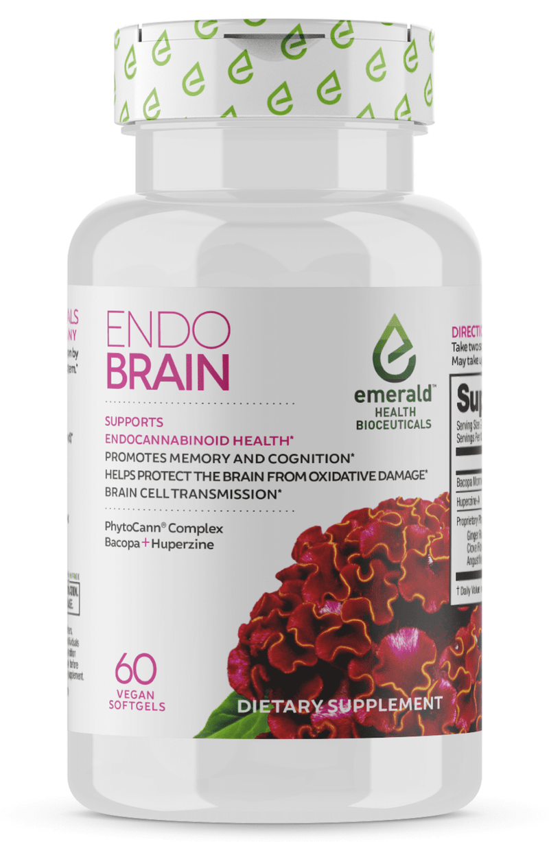 Emerald Health Endo Brain 60 Softgels Image 1