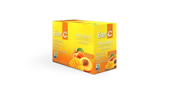 Ener-C 1000 mg Vitamin C - Peach Mango 30 Packets Image 1