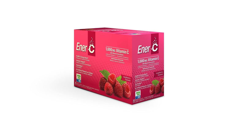 Ener-C 1000 mg Vitamin C - Raspberry 30 Packets Image 1