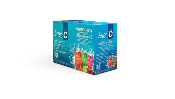 Ener-C 1000 mg Vitamin C Variety Pack 30 Packets Image 1