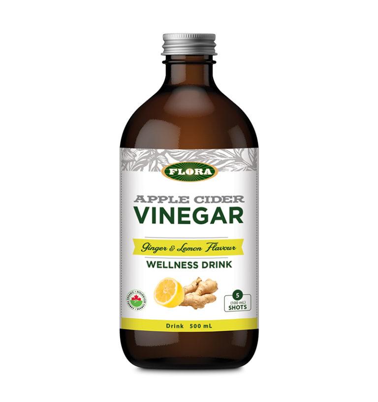 Flora Apple Cider Vinegar Wellness Shot - Ginger & Lemon Image 2