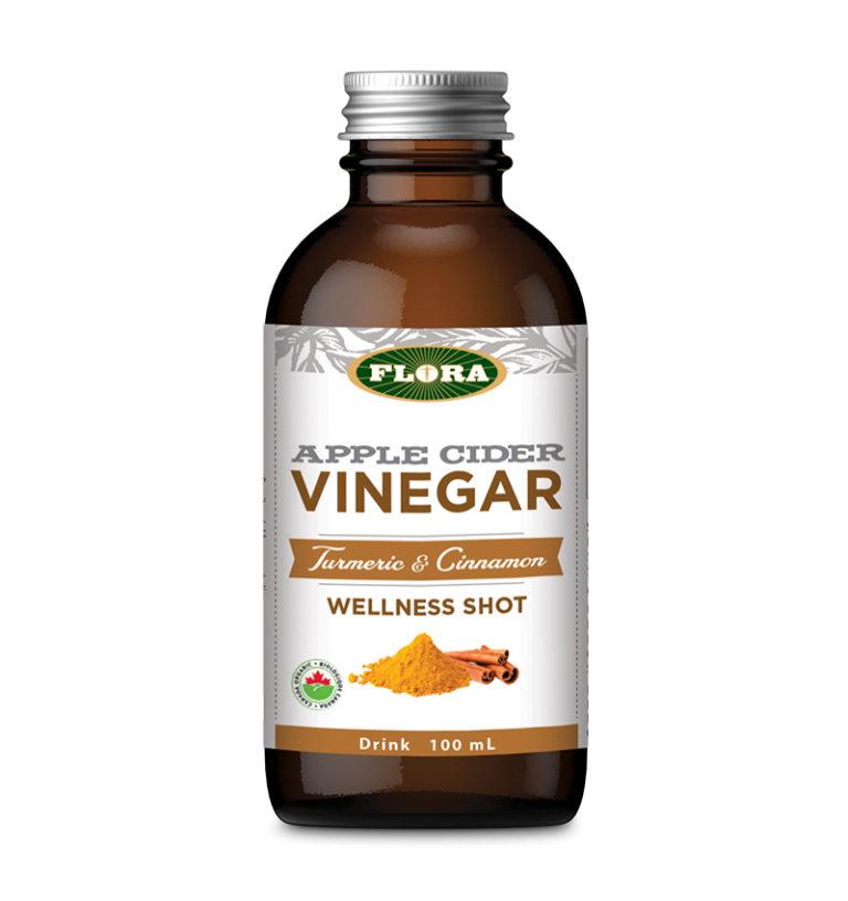 Flora Apple Cider Vinegar Wellness Shot - Turmeric & Cinnamon Image 2