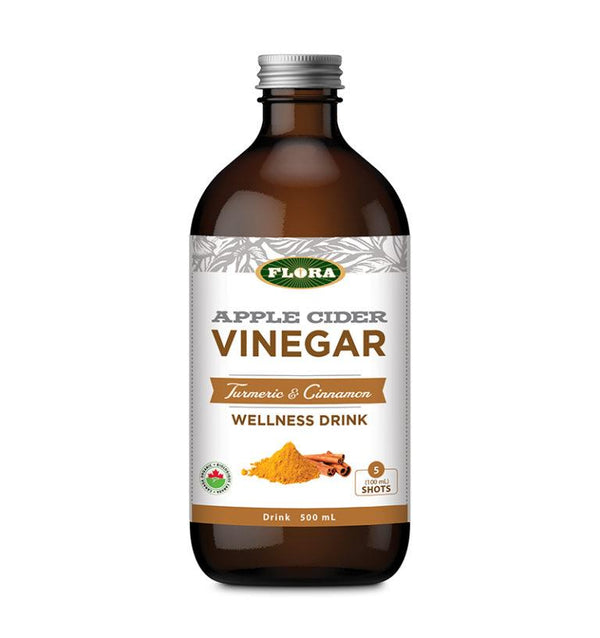 Flora Apple Cider Vinegar Wellness Shot - Turmeric & Cinnamon Image 1