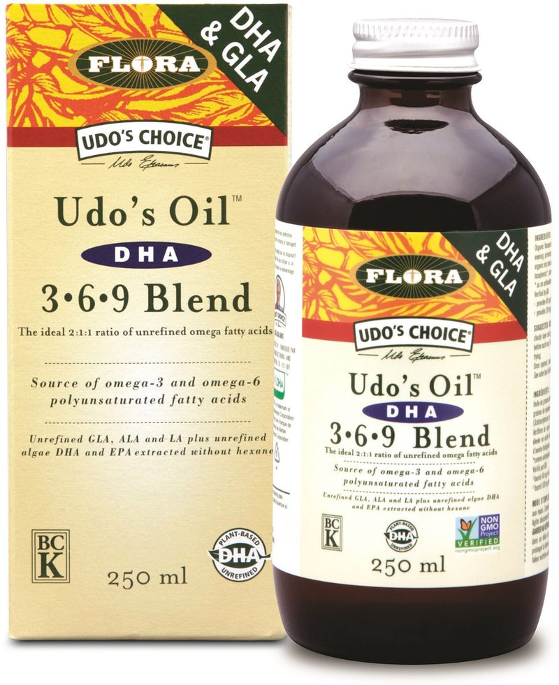 Flora Choice Udo's Oil Omega 3+6+9 Blend +DHA Image 1