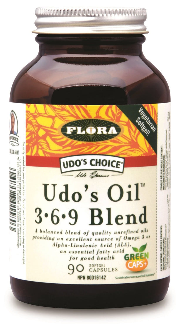 Flora Choice Udo's Oil Omega 3+6+9 Blend Softgel Image 1
