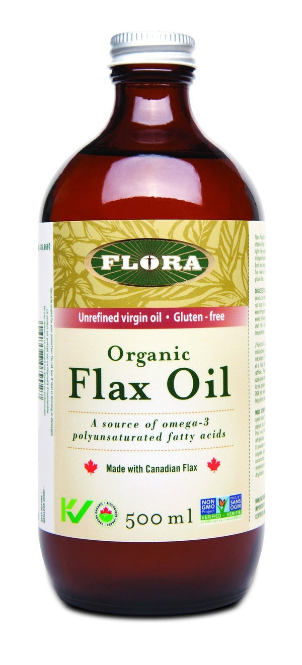Flora Flax Oil 500 mL Image 1