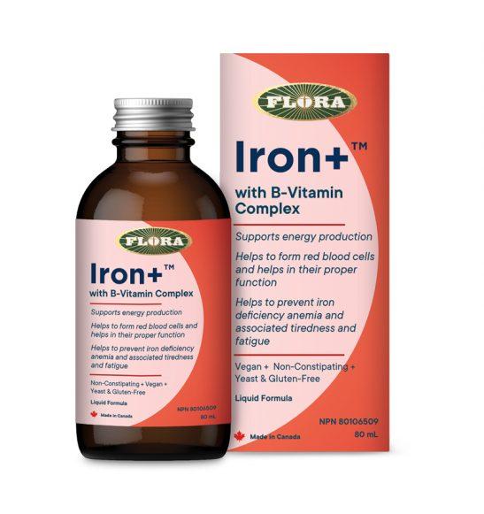 Flora Iron+ with B-Vitamin Complex Image 2
