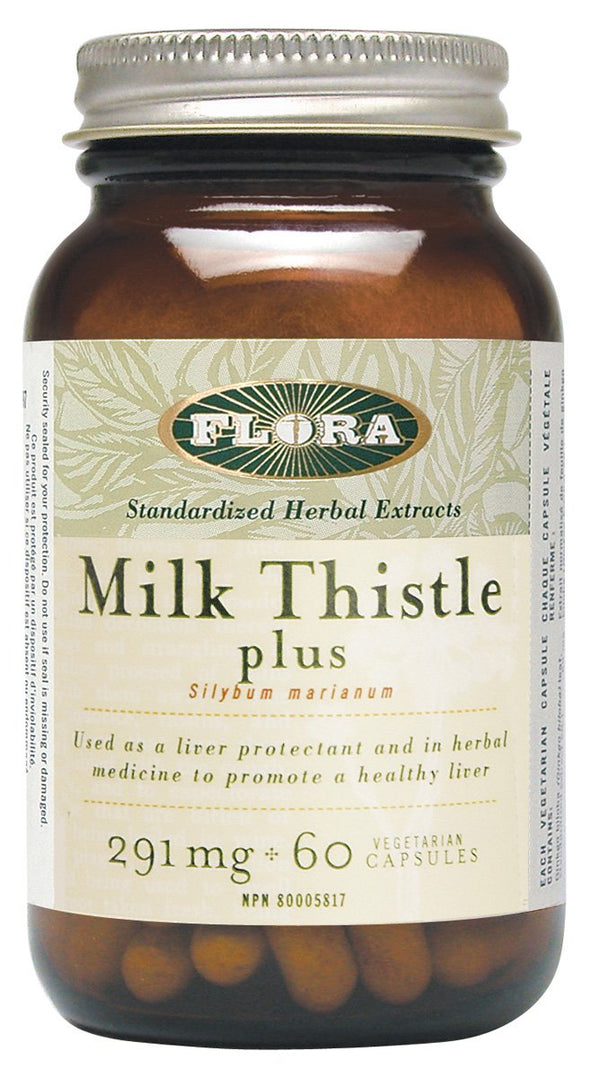 Flora Milk Thistle Plus 291 mg 60 VCaps Image 1