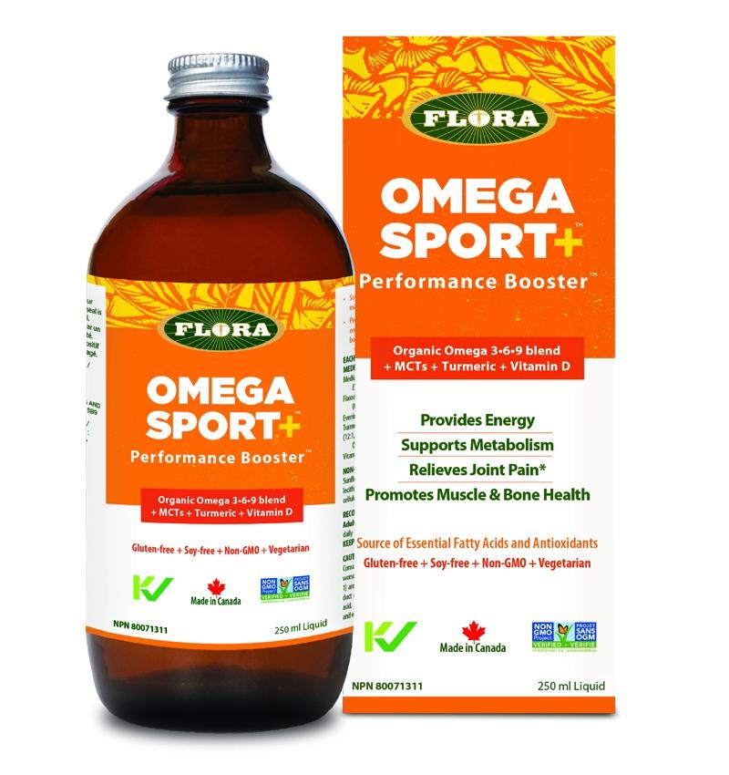 Flora Omega Sport+ Performance Booster Image 2