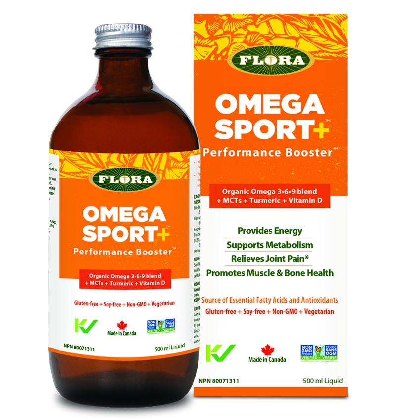 Flora Omega Sport+ Performance Booster Image 1
