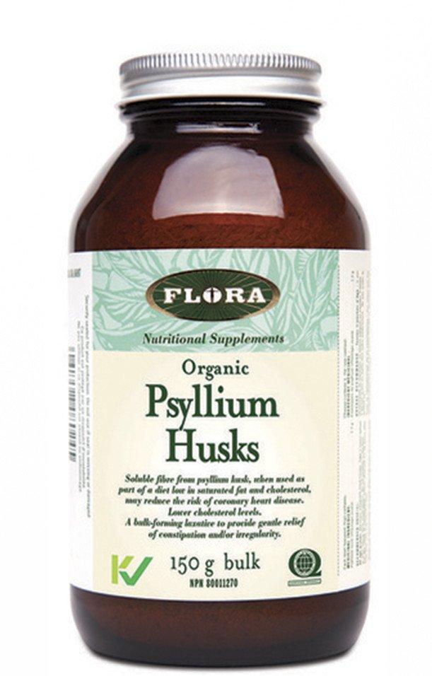 Flora Organic Psyllium Husks 150 g Image 1
