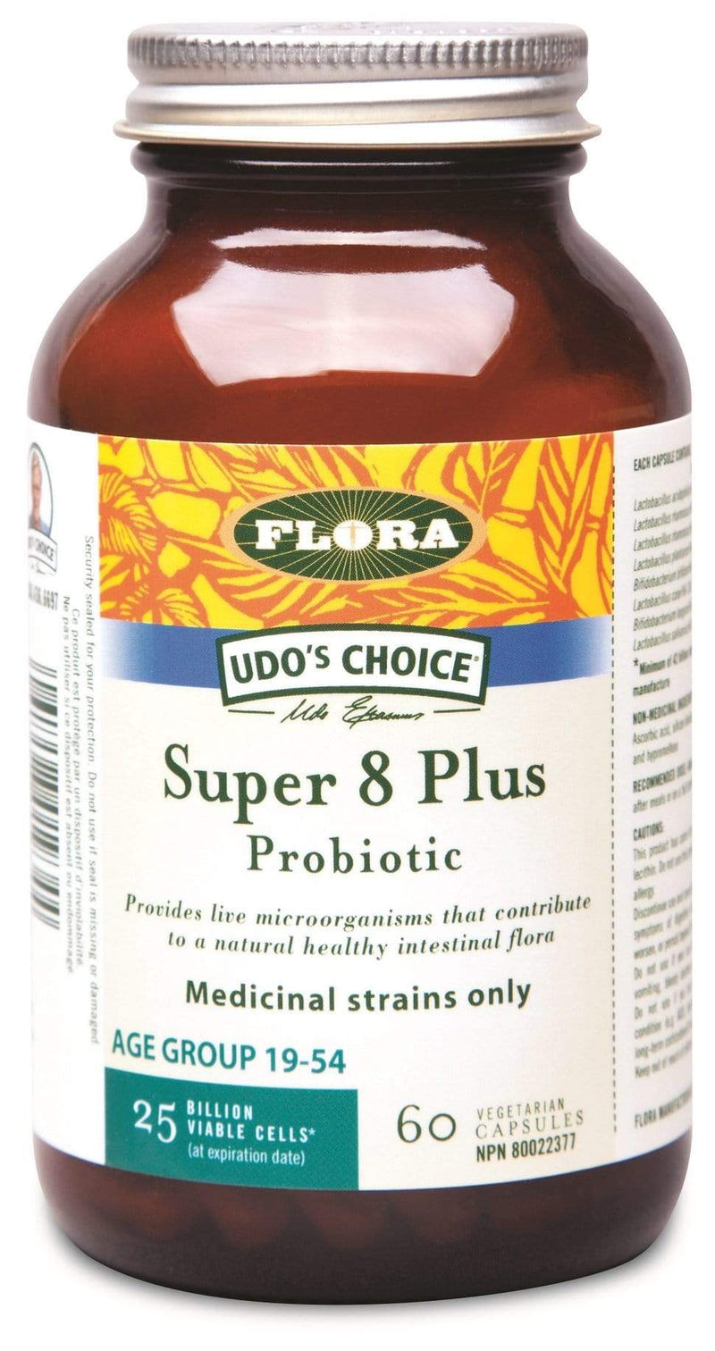 Flora Super 8 Plus Probiotic 25 Billion Viable Cells VCaps Image 1