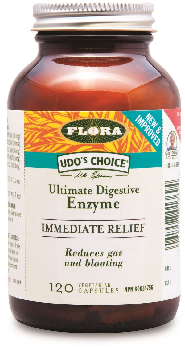 Flora Udo's Choice Ultimate Digestive Enzyme VCaps Image 1