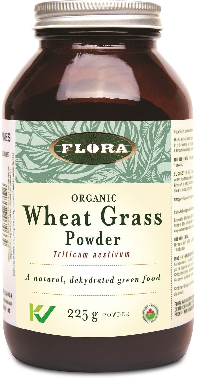Flora Wheat Grass Powder 225 g Image 1