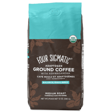 Four Sigmatic Balance Adaptogen Ground Coffee with Ashwagandha - Medium Roast 340 g Image 1
