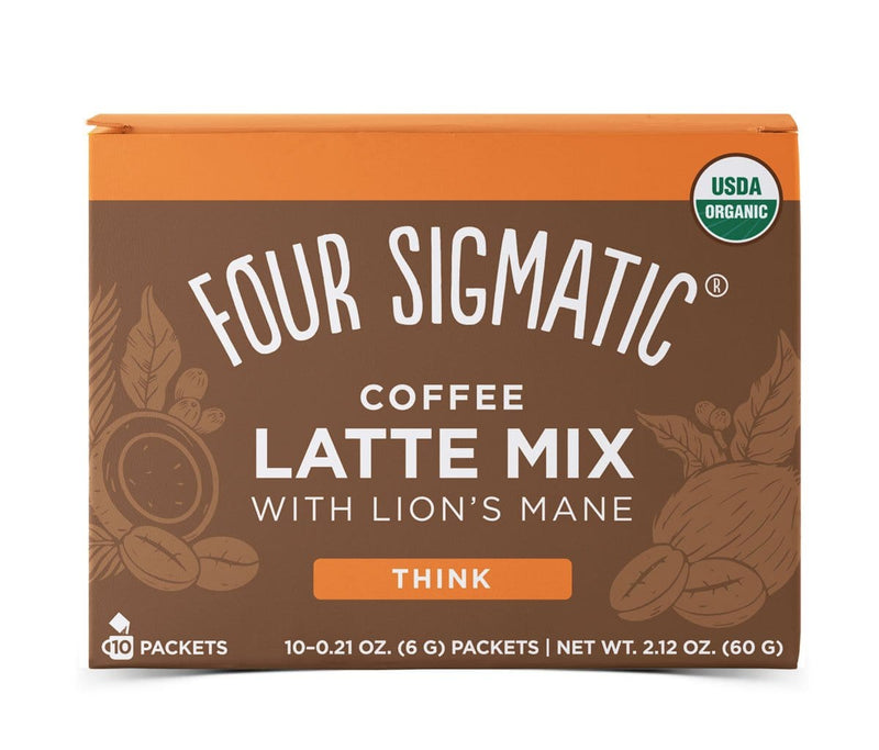 Four Sigmatic Mushroom Coffee Latte Mix with Lion's Mane Image 1