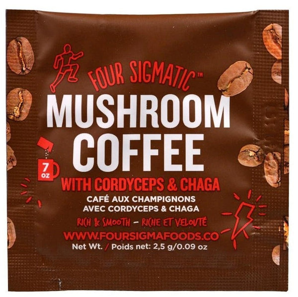 Four Sigmatic Mushroom Coffee Mix with Cordyceps & Chaga Single Pack Image 1