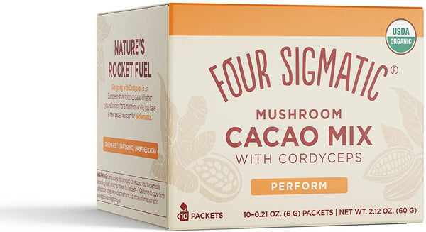 Four Sigmatic Mushroom Hot Cacao Mix with Cordyceps 6 g Box of 10 Image 1