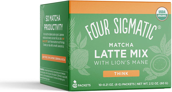Four Sigmatic Mushroom Matcha Latte with Maitake Single Pack Image 1
